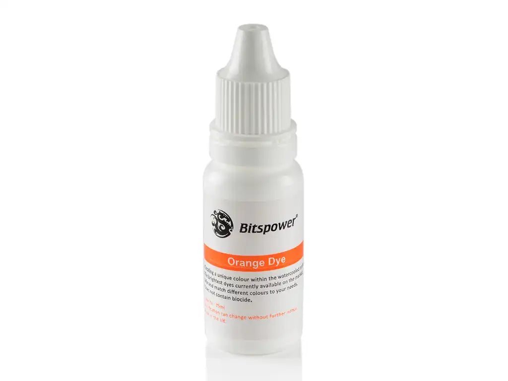 Bitspower Orange Dye 15ml | BP - CMCD15 - OR - 885488053492 - Vektra Computers LLC Bitspower Orange Dye 15ml | BP - CMCD15 - OR - 885488053492 - Vektra Computers LLC